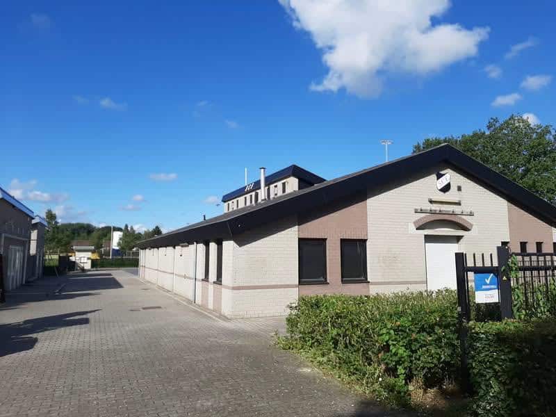 Clubhuis van SCE op Sportpark Lindenholt in Nijmegen